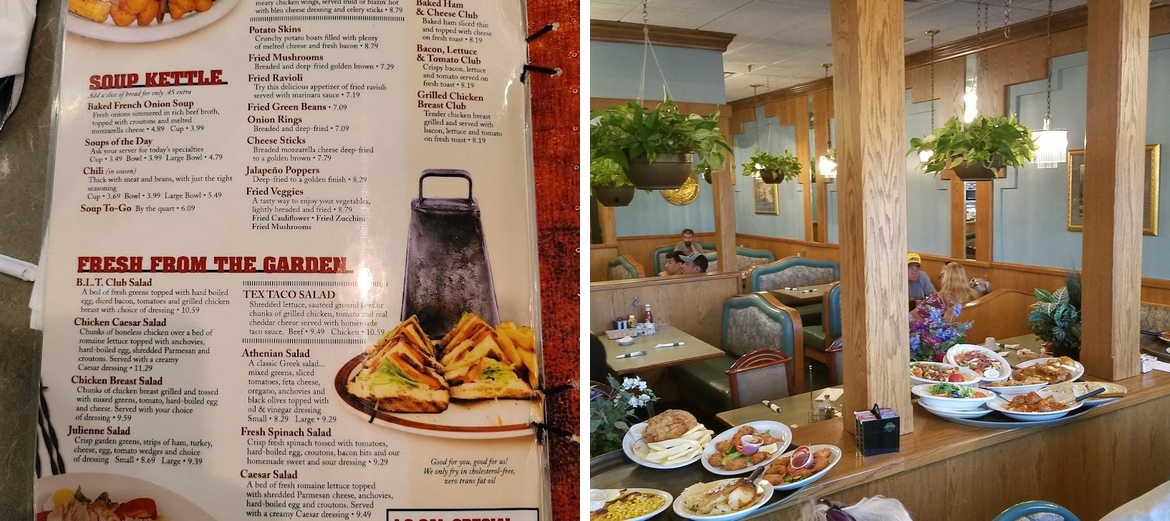 Baby Bull's Family Restaurant Menu