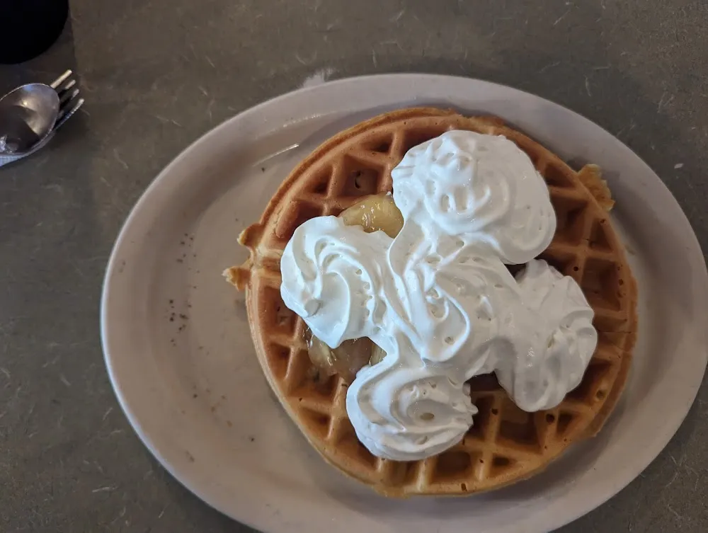Dutch Apple Belgian Waffle