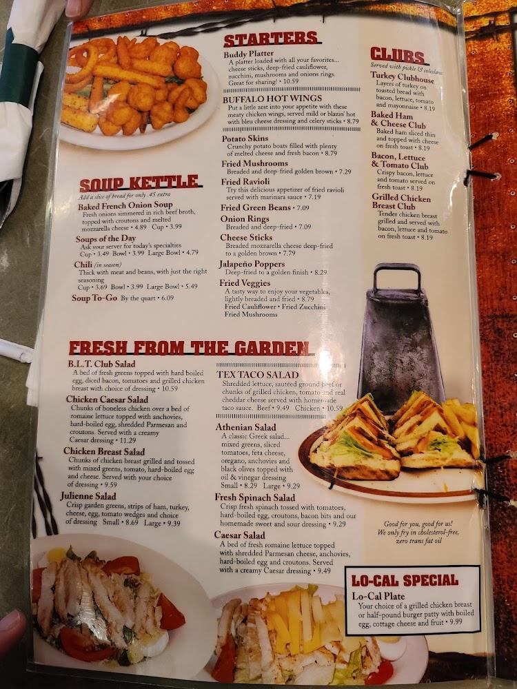 Baby Bull's Family Restaurant Menu image 1